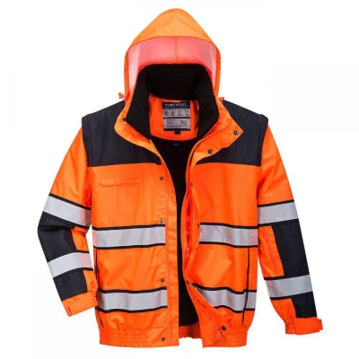 C466 - Jachetă HiVis Bomber Classic 3-in-1 / Portwest / Reflectorizanta