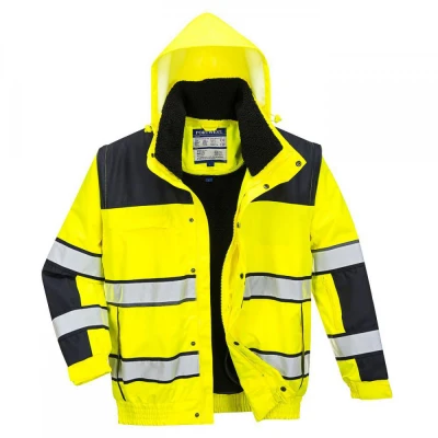 C466 - Jachetă HiVis Bomber Classic 3-in-1 / Portwest / Reflectorizanta