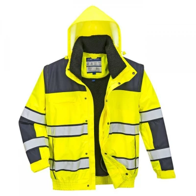 C466 - Jachetă HiVis Bomber Classic 3-in-1 / Portwest / Reflectorizanta