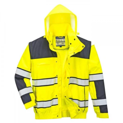 C466 - Jachetă HiVis Bomber Classic 3-in-1 / Portwest / Reflectorizanta
