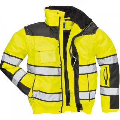 C466 - Jachetă HiVis Bomber Classic 3-in-1 / Portwest / Reflectorizanta