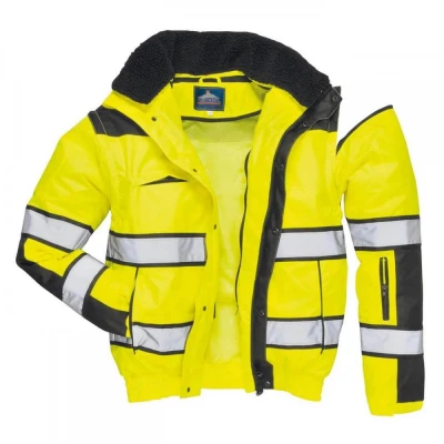 C466 - Jachetă HiVis Bomber Classic 3-in-1 / Portwest / Reflectorizanta