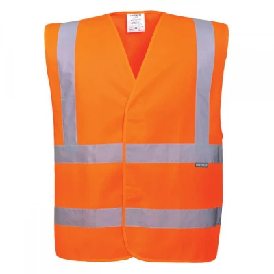 C470 - Vestă HiVis Two Band & Brace / Portwest / Veste semnalizare