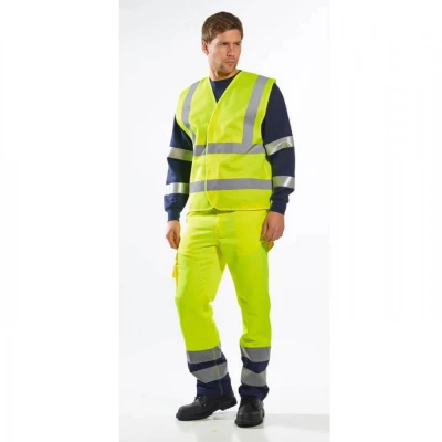 C470 - Vestă HiVis Two Band & Brace / Portwest / Veste semnalizare