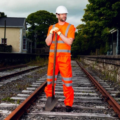C470 - Vestă HiVis Two Band & Brace / Portwest / Veste semnalizare