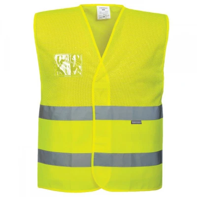 C494 - Vestă Half Mesh HiVis / Portwest / Veste semnalizare