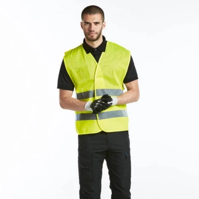 C494 - Vestă Half Mesh HiVis / Portwest / Veste semnalizare