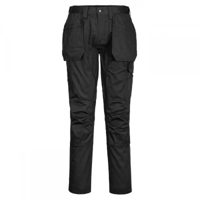 CD883 - Pantaloni Stretch Holster WX2 / Portwest / Pantaloni salopeta talie