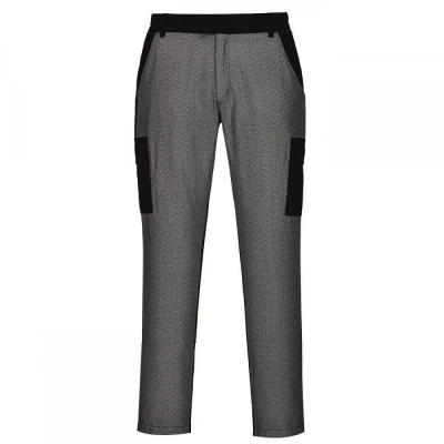 CR40 - Pantaloni Combat cu partea din față reziste / Portwest / Pantaloni salopeta talie