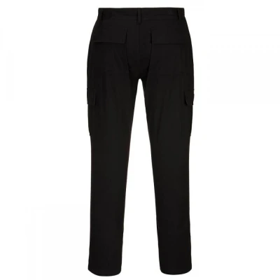 CR40 - Pantaloni Combat cu partea din față reziste / Portwest / Pantaloni salopeta talie