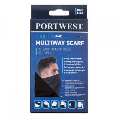 CS24 - Eșarfă Multiway / Portwest / Genunchiere, Centuri, Brauri, Orteze, Accesorii im