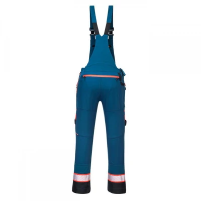 DX441 - Pantaloni cu pieptar DX4 / Portwest / Pantaloni salopeta cu pieptar
