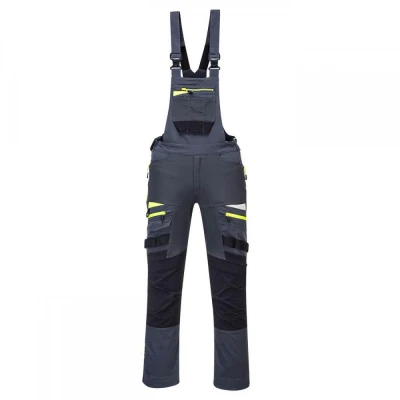 DX441 - Pantaloni cu pieptar DX4 / Portwest / Pantaloni salopeta cu pieptar