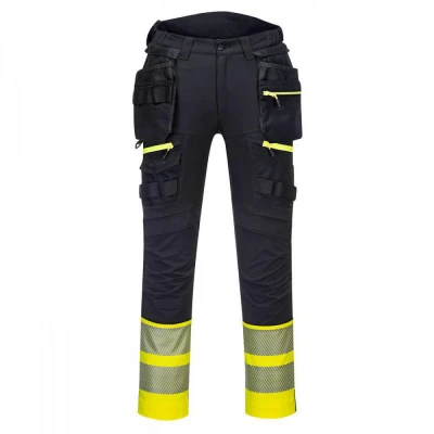 DX445 - Pantaloni Holster DX4 HiVis Clasa 1 / Portwest / Reflectorizanta