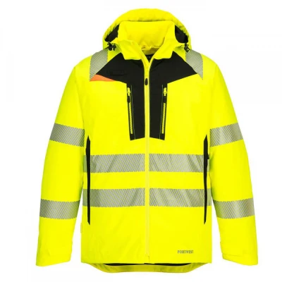 DX461 - Jachetă DX4 de iarnă HiVis / Portwest / Scurte, Jachete impermeabile de iarna