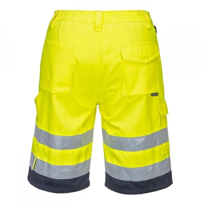 E043 - Pantaloni scurți HiVis polibumbac / Portwest / Reflectorizanta
