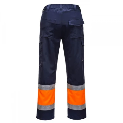 E049 - Pantaloni HiVis Combat bicolor / Portwest / Reflectorizanta