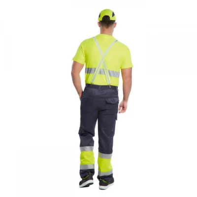 E049 - Pantaloni HiVis Combat bicolor / Portwest / Reflectorizanta