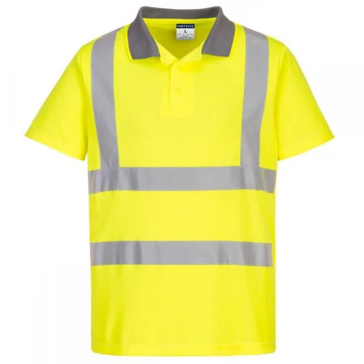 EC10 - Tricou Polo Eco HiVis S/S (6 buc.) / Portwest / Reflectorizanta