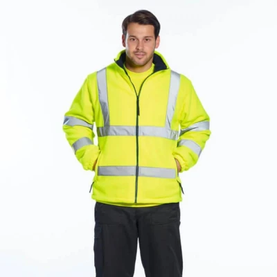 F300 - Polar Fleece HiVis Mesh căptușit / Portwest / Reflectorizanta