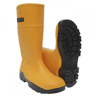 FD95 - Cizme din PVC Safety Wellington S5 CI FO SR / Portwest / Cizme protectie PVC, apa noroi, galosi PVC