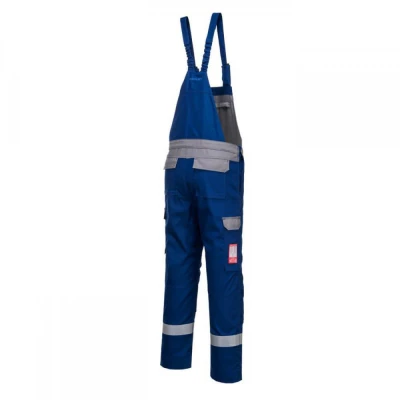 FR07 - Pantaloni cu pieptar Bizflame Ultra în 2 nu / Portwest / Antistatica, ignifuga