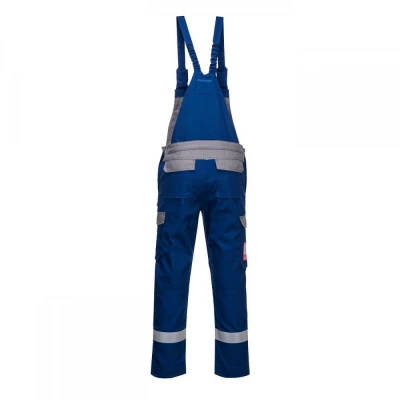 FR07 - Pantaloni cu pieptar Bizflame Ultra în 2 nu / Portwest / Antistatica, ignifuga
