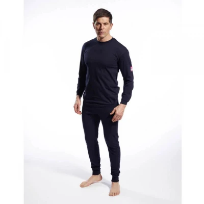 FR10 - Tricou Polo cu mâneci lungi, ignifug și ant / Portwest / Antistatica, ignifuga