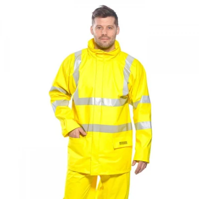 FR41 - Jachetă ignifugă Sealtex Flame HiVis / Portwest / Antistatica, ignifuga