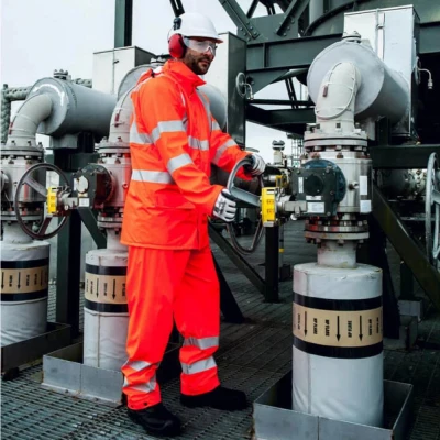 FR43 - Pantaloni  Sealtex Flame HiVis / Portwest / Antistatica, ignifuga
