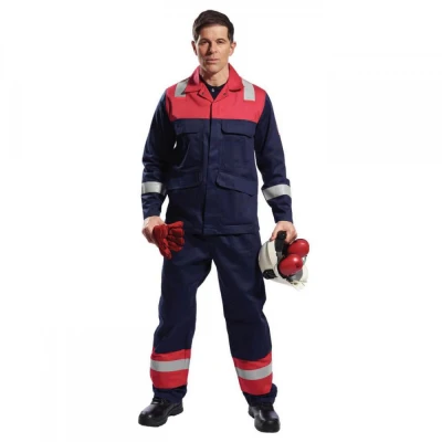 FR56 - Pantalon Bizflame Plus / Portwest / Antistatica, ignifuga