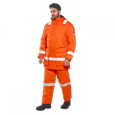FR58 - Salopetă  de iarnă, antistatică și ignifugă / Portwest / Antistatica, ignifuga