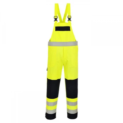 FR63 - Salopetă HiVis Multi-Norm / Portwest / Antistatica, ignifuga