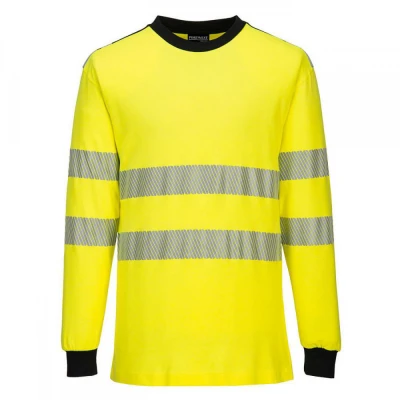 FR701 - Tricou WX3 HiVis rezistent la flăcară / Portwest / Antistatica, ignifuga