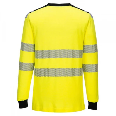 FR701 - Tricou WX3 HiVis rezistent la flăcară / Portwest / Antistatica, ignifuga