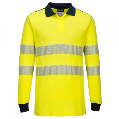 FR702 - Tricou Polo HiVis ignifug / Portwest / Antistatica, ignifuga