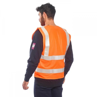 FR71 - Vestă HiVis antistatică și ignifugă / Portwest / Antistatica, ignifuga