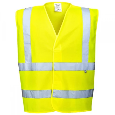 FR75 - Vestă HiVis ignifugă / Portwest / Antistatica, ignifuga