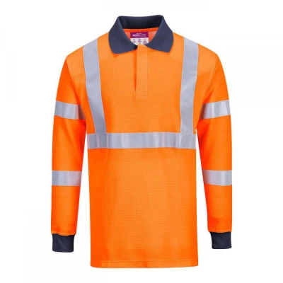 FR76 - Tricou Polo RIS ignifug / Portwest / Antistatica, ignifuga