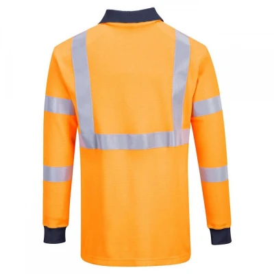 FR76 - Tricou Polo RIS ignifug / Portwest / Antistatica, ignifuga