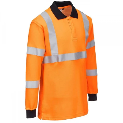 FR76 - Tricou Polo RIS ignifug / Portwest / Antistatica, ignifuga
