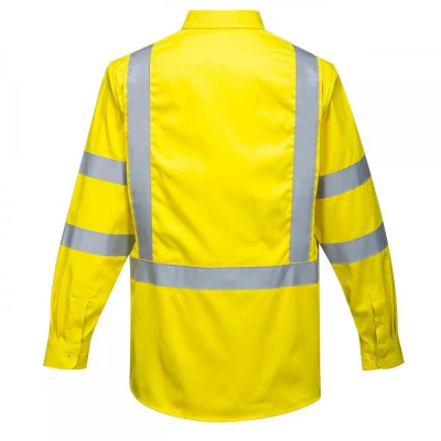 FR95 - Cămașă Bizflame FR HiVis 88/12 / Portwest / Antistatica, ignifuga