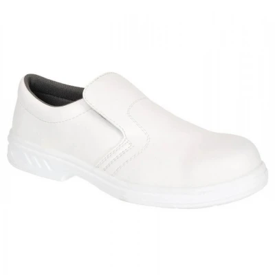 FW58 - Pantofi de lucru Slip On O2 SRC / Portwest / Incaltaminte protectie alba