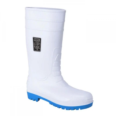 FW95 - Cizme Total Safety Wellington S5 SRC / Portwest / Cizme protectie PVC, apa noroi, galosi PVC