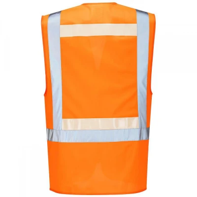 G456 - Vestă Glowtex™ Executive HiVis Ezee Zip / Portwest / Veste semnalizare