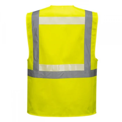 G456 - Vestă Glowtex™ Executive HiVis Ezee Zip / Portwest / Veste semnalizare
