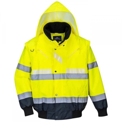 G465 - Jachetă HiVIs Glowtex™ 3-in-1 / Portwest / Reflectorizanta