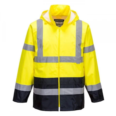 H443 - Jachetă de ploaie HiVis Contrast / Portwest / Reflectorizanta