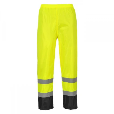 H444 - Pantaloni de ploaie HiVis Classic Contrast / Portwest / Reflectorizanta