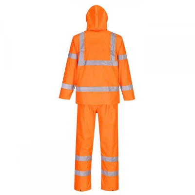 H448 - Costum de ploaie HiVis Packaway / Portwest / Reflectorizanta